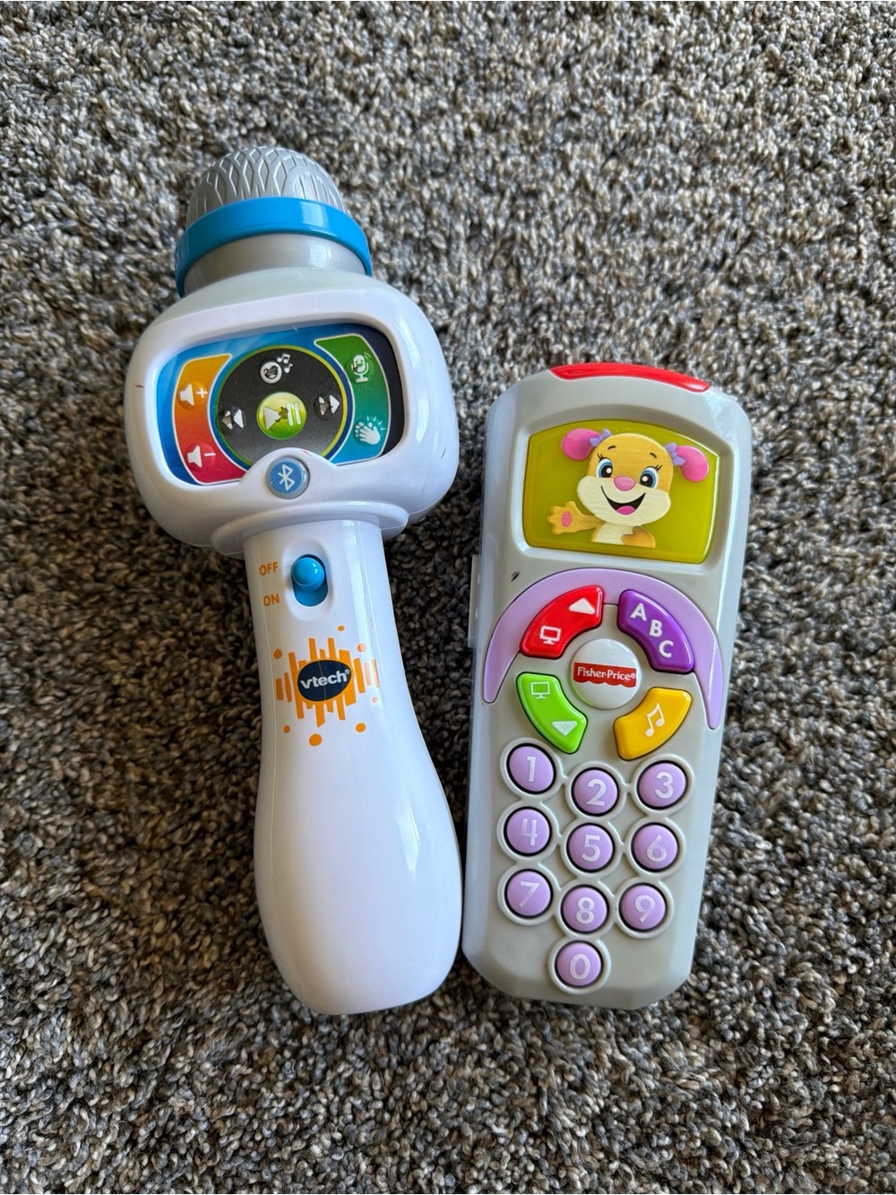 VTech Karaoke Microphone & Fisher-Price Laugh & Learn Remote Bundle (Set of 2)